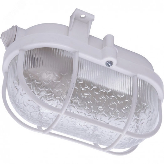 Светильник НБП-01-60-002 овал с решеткой Е27 IP54