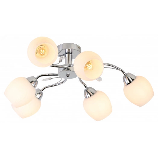 Люстра  Rivoli Justine 3012-306 6 х Е27 40 Вт модерн