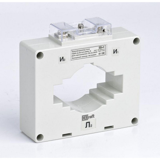Трансформатор тока ТШП-0.66 0.5 800/5 10В.А D60мм SchE 50147DEK