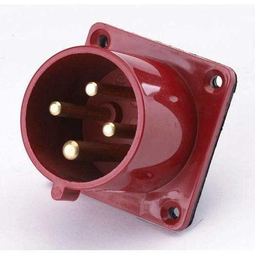 Вилка щитовая 614 16А 3P+PE 380В IP44 ВЩ-102 SchE 26060DEK