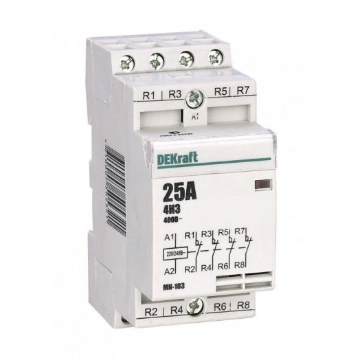 Контактор модульный МК-103 4НЗ 20А 230В SchE 18063DEK