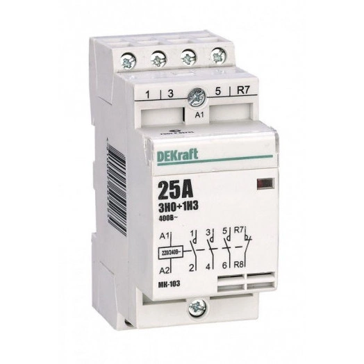 Контактор модульный МК-103 3НО+1НЗ 16А 230В SchE 18054DEK