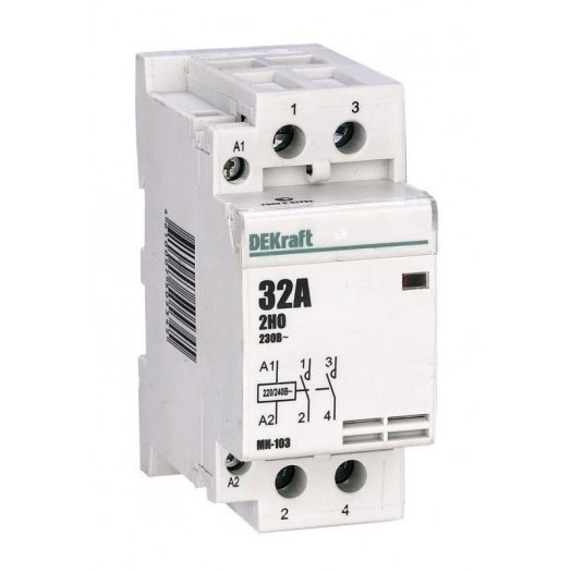 Контактор модульный МК-103 2НО 63А 230В SchE 18085DEK