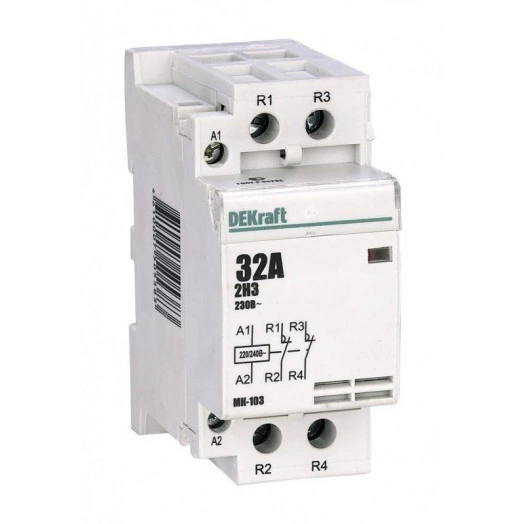 Контактор модульный МК-103 2НЗ 40А 230В SchE 18080DEK