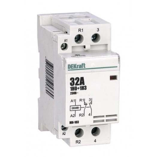 Контактор модульный МК-103 1НО+1НЗ 40А 230В SchE 18079DEK