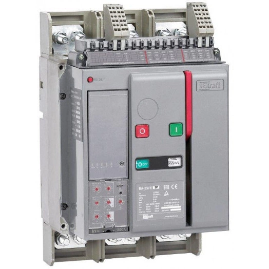 Выключатель автоматический 4п 1000А 50кА ВА-338E электрон. расцеп. SchE 22513DEK