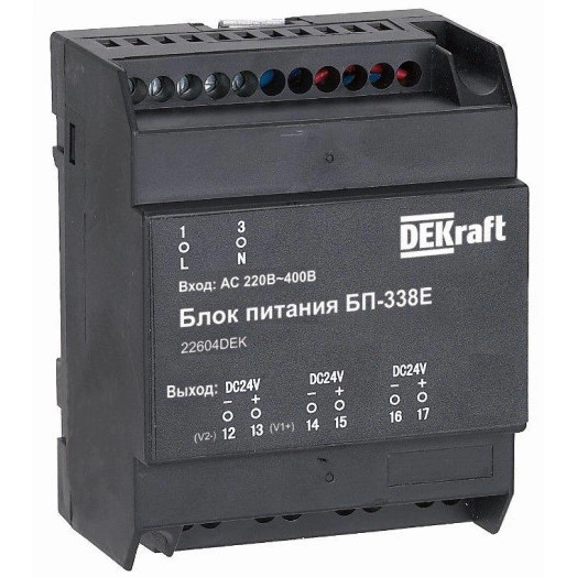 Блок питания 7Вт Uвход. 220В AC Uвыход. 24В DC SchE 22604DEK