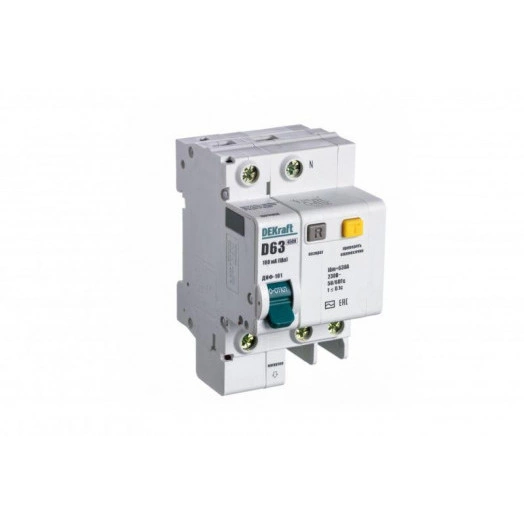 Выключатель автоматический дифференциального тока 2п D 63А 100мА тип AC ДИФ-101 со встроен. защит. от сверхтоков SchE 15217DEK