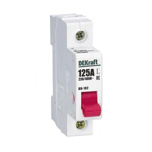 Выключатель-разъединитель 1п 125А ВН-102 SchE 17017DEK