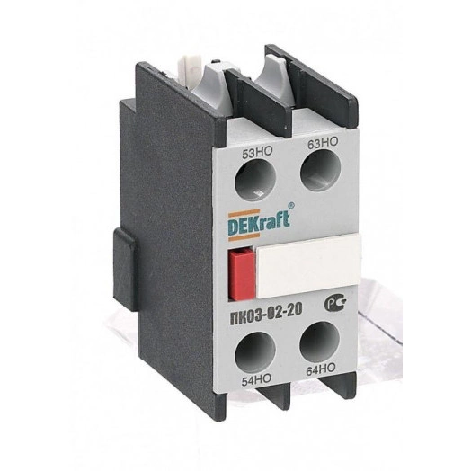Приставка контактная ПК-03 лицев. доп. контакты 2НО SchE 24101DEK