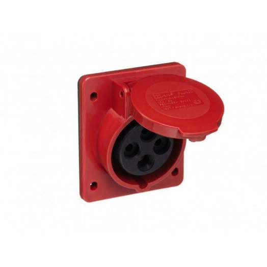 Розетка щитовая СП 414 16А 3P+PE 380В IP44 РЩ-102 SchE 26051DEK