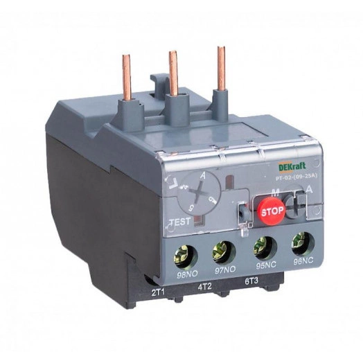 Реле тепловое для контакторов 09А-25А 1.0А-1.6А SchE 23160DEK
