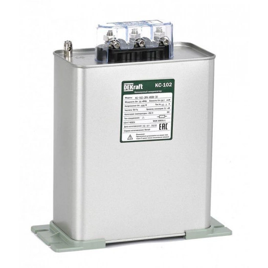 Конденсатор косинусный КС-102 3ф 480В 30квар SchE 50482DEK
