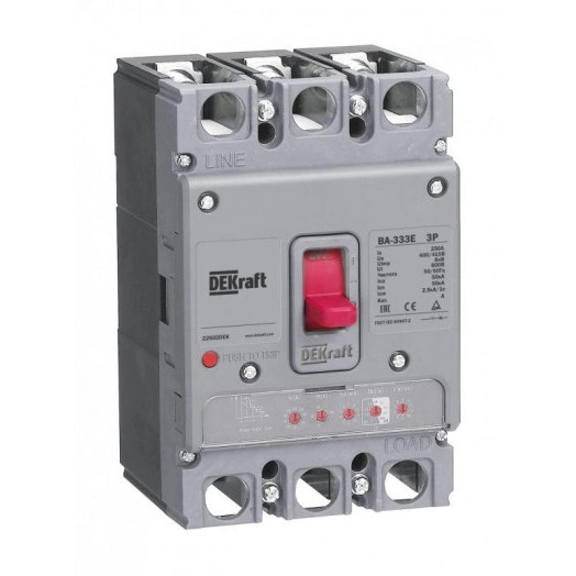 Выключатель автоматический силовой с электрон. расц. 3P 32А 50кА ВА-333E SchE 22490DEK