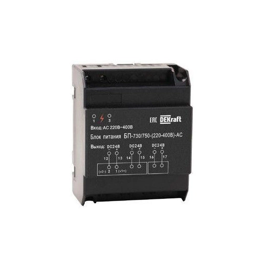 Блок питания AC 230-400B DC 24B ВА-730/750 SchE 27299DEK