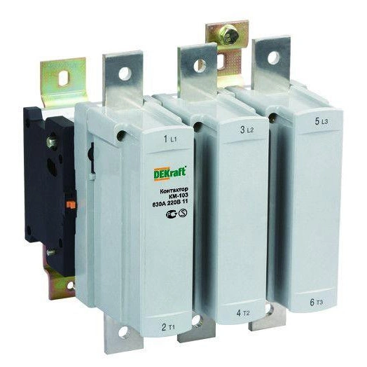 Контактор КМ-103 500А 380В AC3 1НО+1НЗ SchE 22165DEK