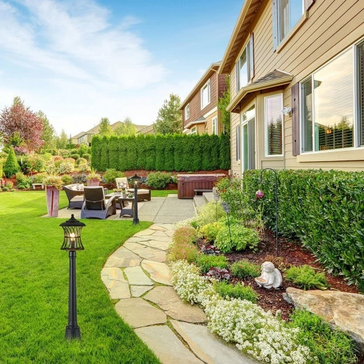 Светильник НТУ-60w столб Е27 IP44 черный