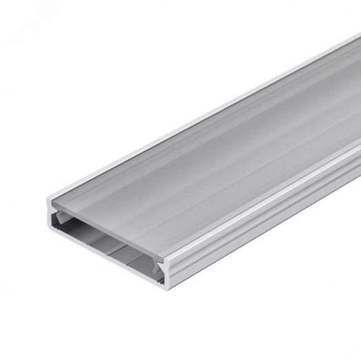 Профиль AЛм-FLAT-S-2000 ANOD (Алюминий)