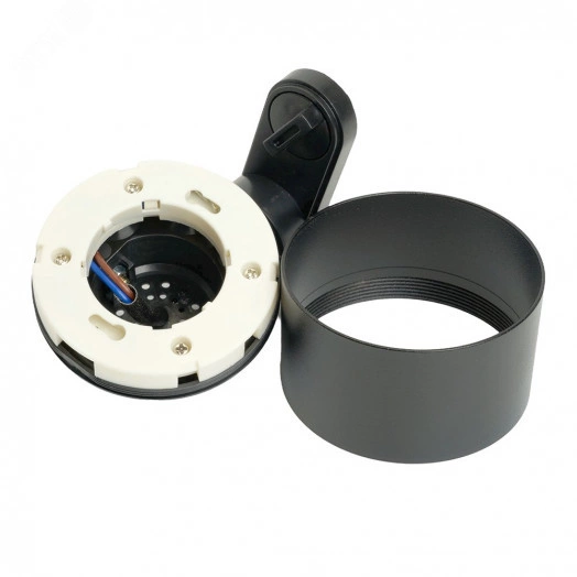 Светильник трековый на шинопровод ДПО GX53 без лампы IP40 черный