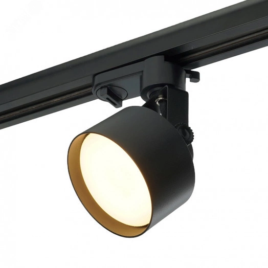 Светильник трековый на шинопровод ДПО GX53 без лампы IP40 черный