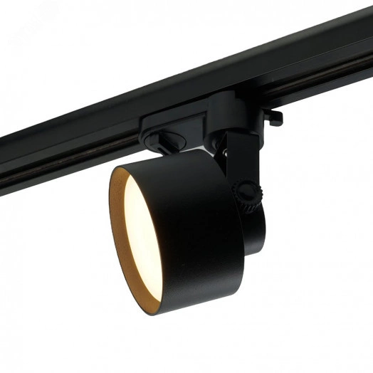 Светильник трековый на шинопровод ДПО GX53 без лампы IP40 черный