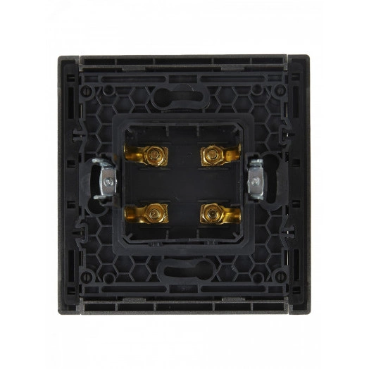 FORTE&PIANO Аудиорозетка 4-местная FP539 сталь IEK