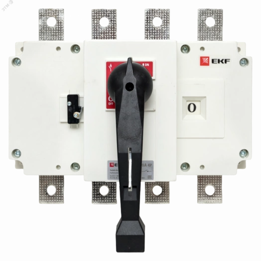 Рубильник-выключатель 400A 4P c рукояткой управления для прямой установки PowerSwitch