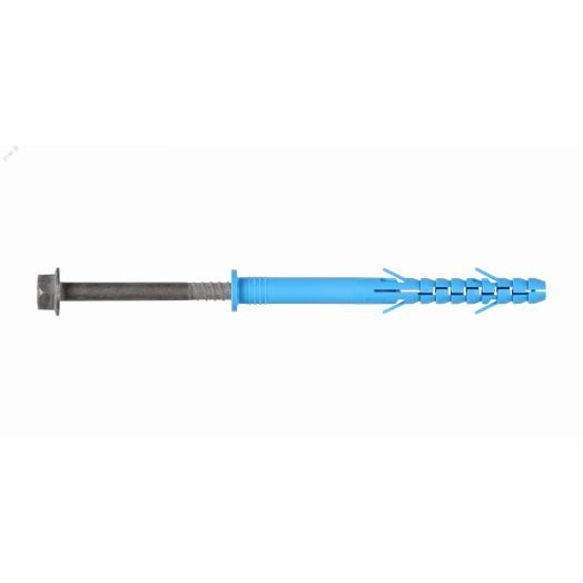 Дюбель фасадный ДФ Б 10х160 мм с шурупом ШГ и антикоррозийным покрытием (4шт)