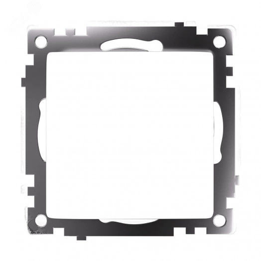 Переключатель перекрестный 1-клавишный (механизм), 250В, 10А, серия Катрин, белый, GLS10-7110-01