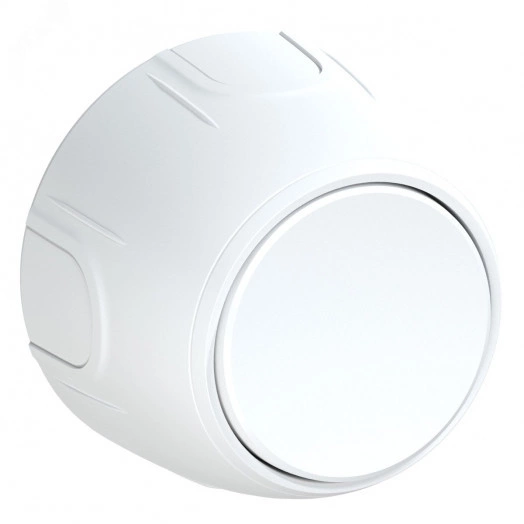 Выключатель одинарный  Rotondo, цвет белый