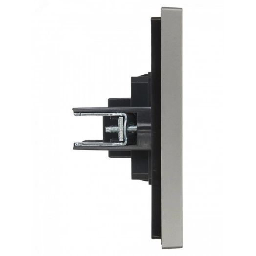 FORTE&PIANO Розетка HDMI FP540 сталь IEK