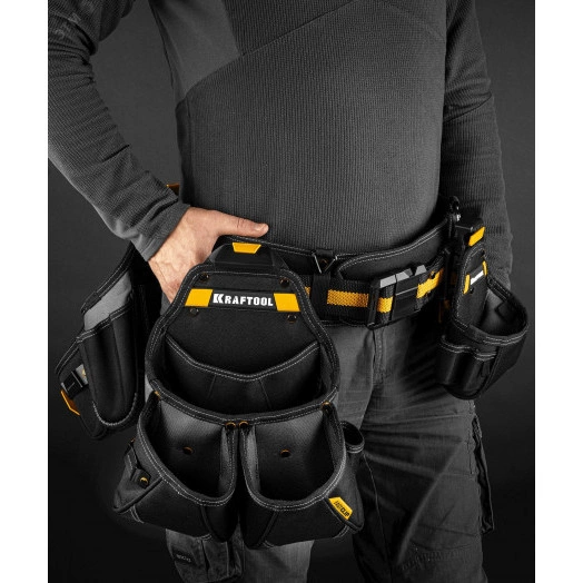 Пояс монтажника KBS-4, в комплекте 3 сумки и пояс
