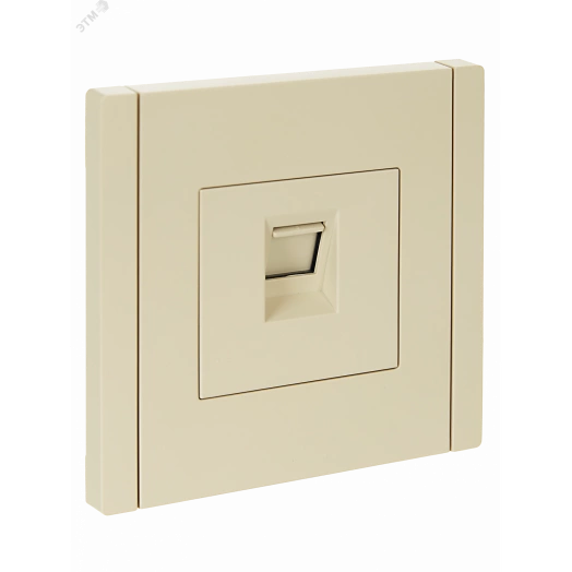 FORTE&PIANO Розетка компьютерная RJ45 кат.5E FP432 ваниль IEK