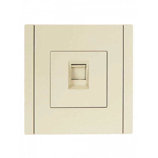 FORTE&PIANO Розетка компьютерная RJ45 кат.5E FP432 ваниль IEK