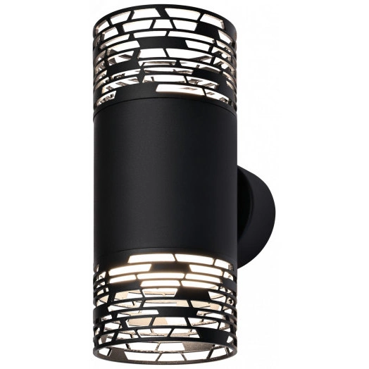 Декоративная подсветка BRICKS WL53 BK 2*GX53 2*15Вт IP20 черный