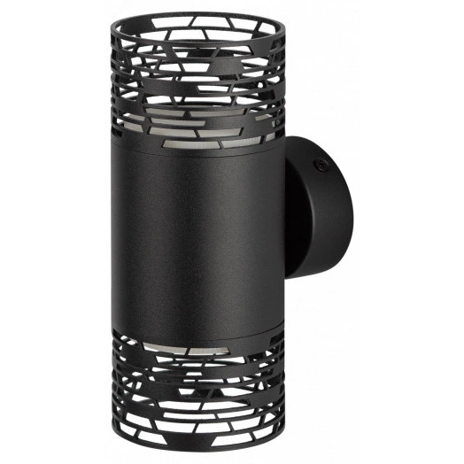 Декоративная подсветка BRICKS WL53 BK 2*GX53 2*15Вт IP20 черный
