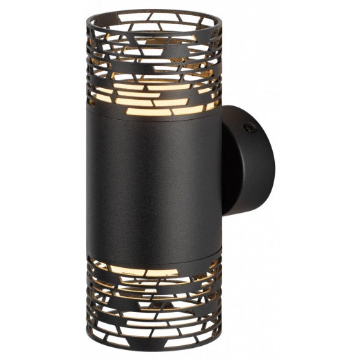 Декоративная подсветка BRICKS WL53 BK 2*GX53 2*15Вт IP20 черный