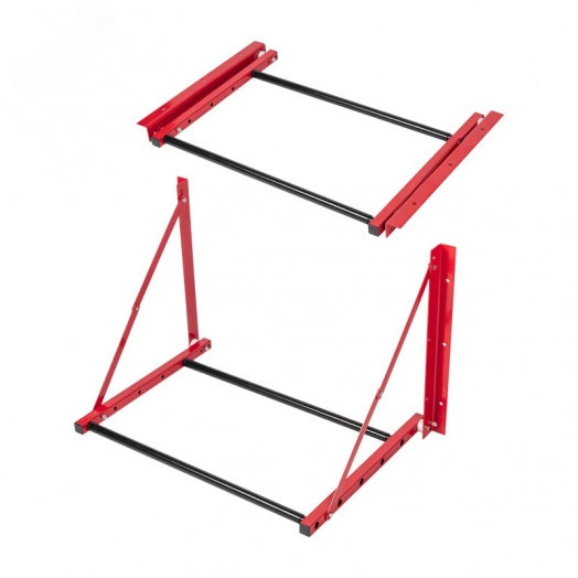 Кронштейн для автомобильных колес настенный складной К-1,