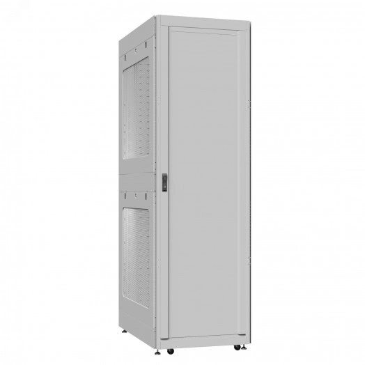 Шкаф серверный 42U 800х1200 передняя дверь: одностворчатая глухой металл IP51. задняя дверь: протект IP41. боковые панели: перфорированные. цвет: серый RAL7035 