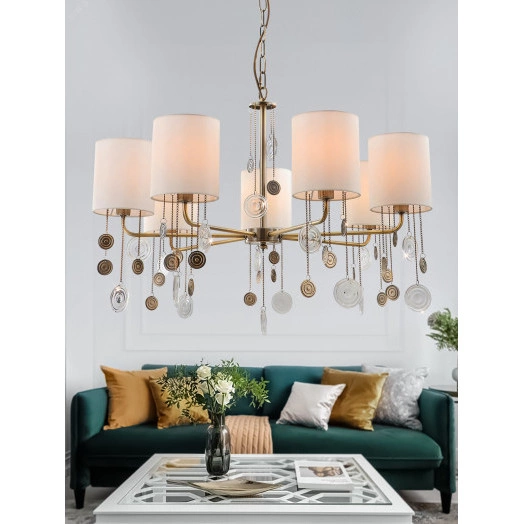 Люстра Ellie 2085-307 7 х Е14 40 Вт классика