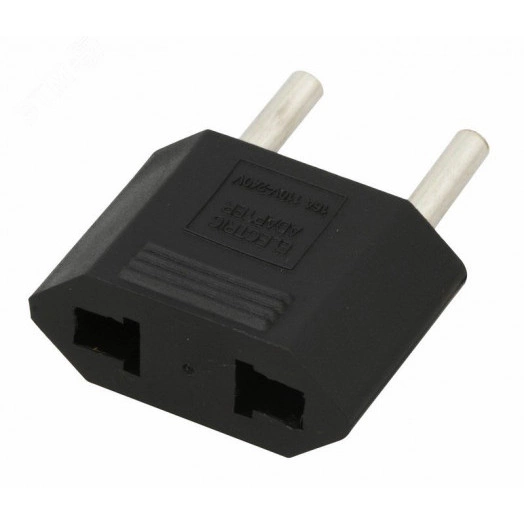 Переходник сетевой плоский Тефаль, черный