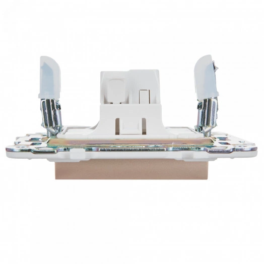 SKANDY Выключатель 1-клавишный с индикацией 10А SK-V07Sa песочный IEK