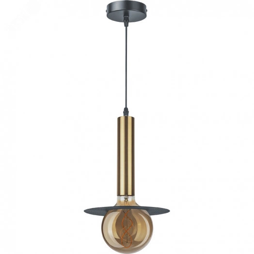 Светильник NLF-P-038-02 подвесной золото черный