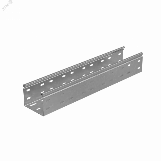 Лоток перф. 80х100х0,8 L3000 мм Стандарт ПЛЮС INOX304