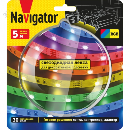 Лента светодиодная NLS-SET-02 5м