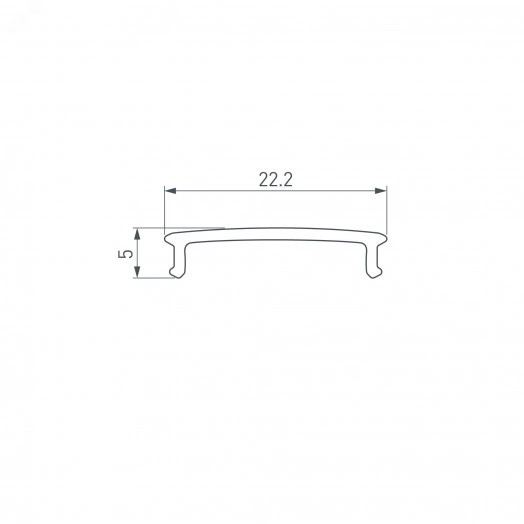 Экран FANTOM-W20-BEVEL-2000 OPAL (пластик)