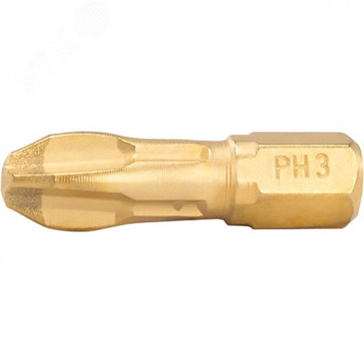 Насадка бита алмазная PH3, 25 мм, C-form, 3 шт.