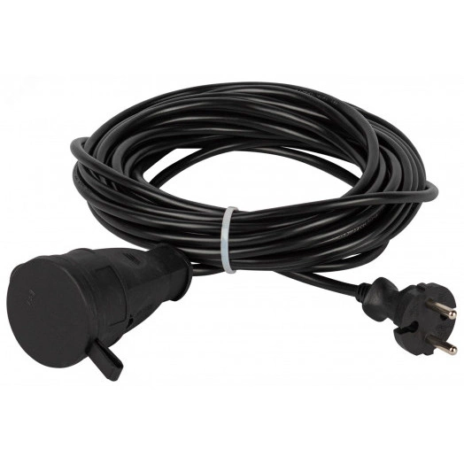 Удлинитель силовой в бухте 1 розетка без заземления 10м ПВС 2x0.75мм2 GREEN LINE BUH-6-10m Greenline ЭРА