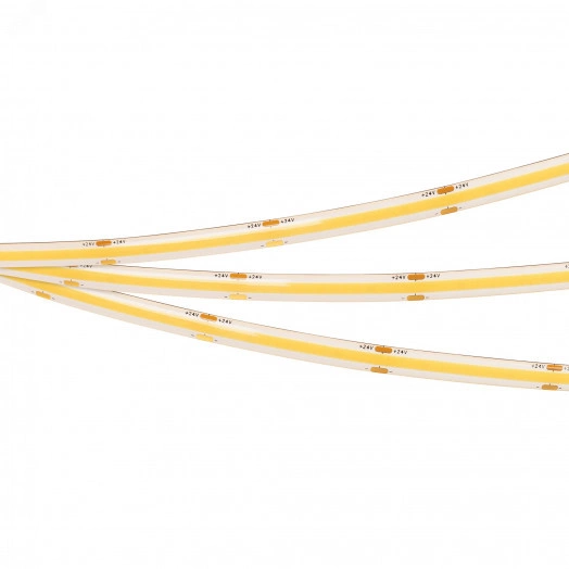 Лента герметичная COB-SE-X480-8mm 24V White6000 (10 W/m, IP65, 5m) (Arlight, 5 лет)