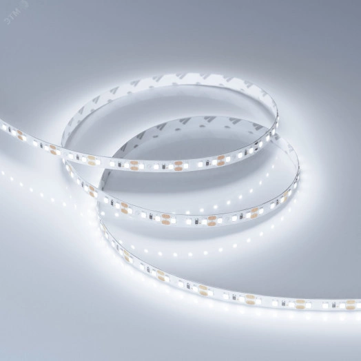 Лента RT-A120-8мм 12V Cool 8K (14.4 W/m, IP20, 2835, 5м) (Открытый)